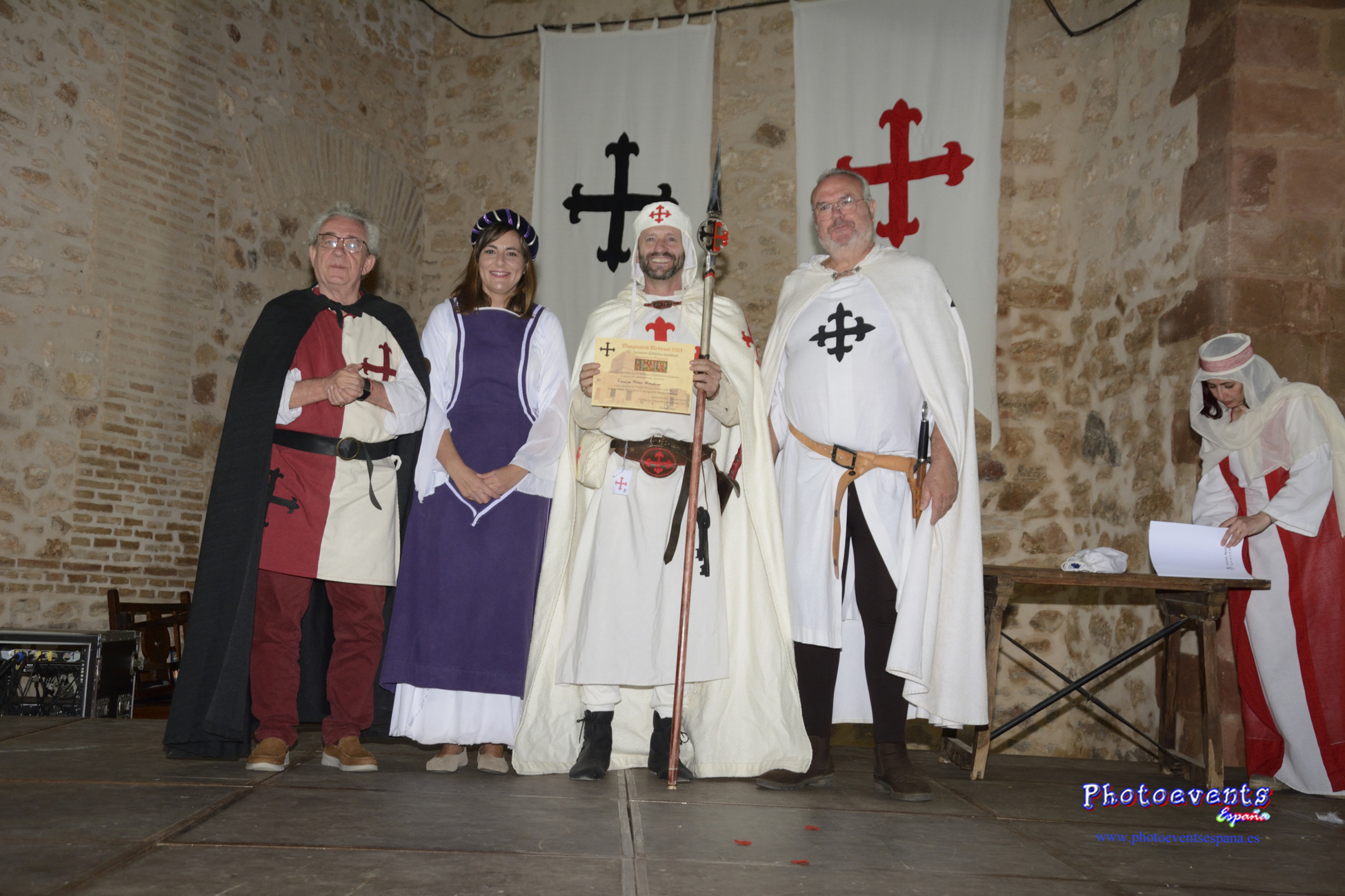 Entrega de premios de los concursos medievales en Manzanares 2024