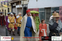 Desfile a la Parroquia con motivo de las IV Jornadas Medievales de Manzanares, Ciudad Real , España 