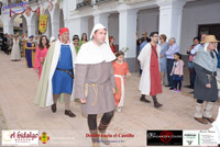 Desfile Medieval al Castillo con motivo de las IV Jornadas Medievales de Manzanares, Ciudad Real , España 