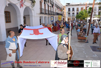 Galeria fotográfica realizada correspondiente al Izado de bandera caltrava con motivo de las IV Jornadas Medievales de Manzanares, Ciudad Real , España