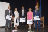 Gala de nombramiento de Manzanareño ausente 2016 en Manzanares, Ciudad Real, España 
