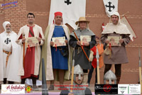 Nombramiento de nuevos alcaldes medievales con motivo de las IV Jornadas Medievales de Manzanares, Ciudad Real , España 
