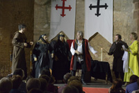 Representaciones teatrales en las V Jornadas Medievales, Manzanares, Ciudad Real, España