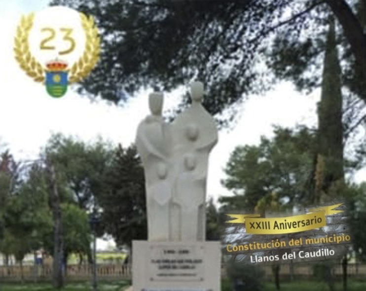 Celebración del XXIII Aniversario de constitucion de Llanos del Caudillo como municipio 