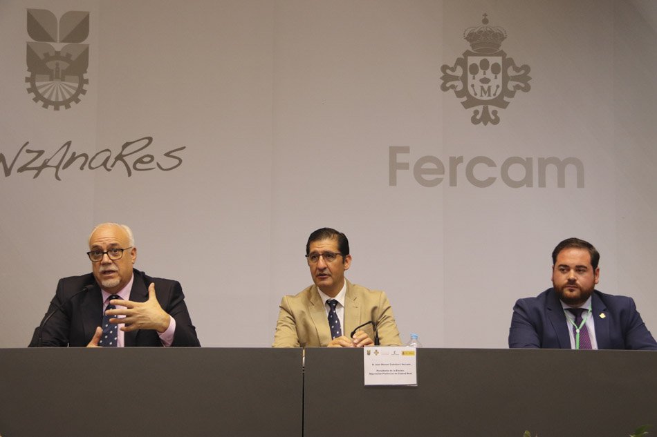 Julián Nieva durante la Clausura de FERCAM 60 edición