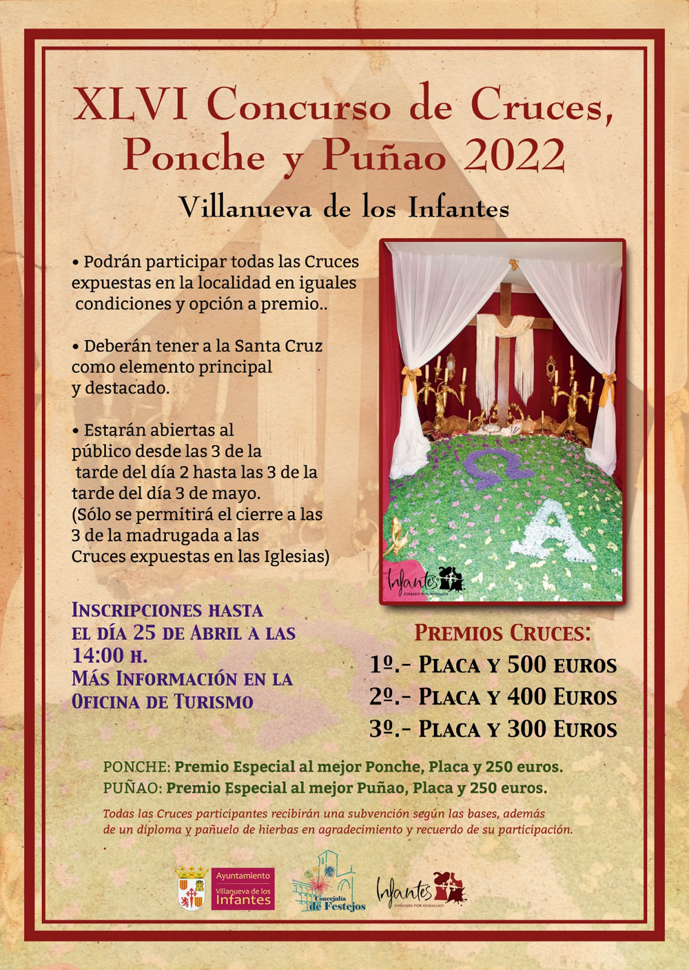 XLVI Concurso de Cruces, Ponche y Puñao , Villanueva de los Infantes 2022