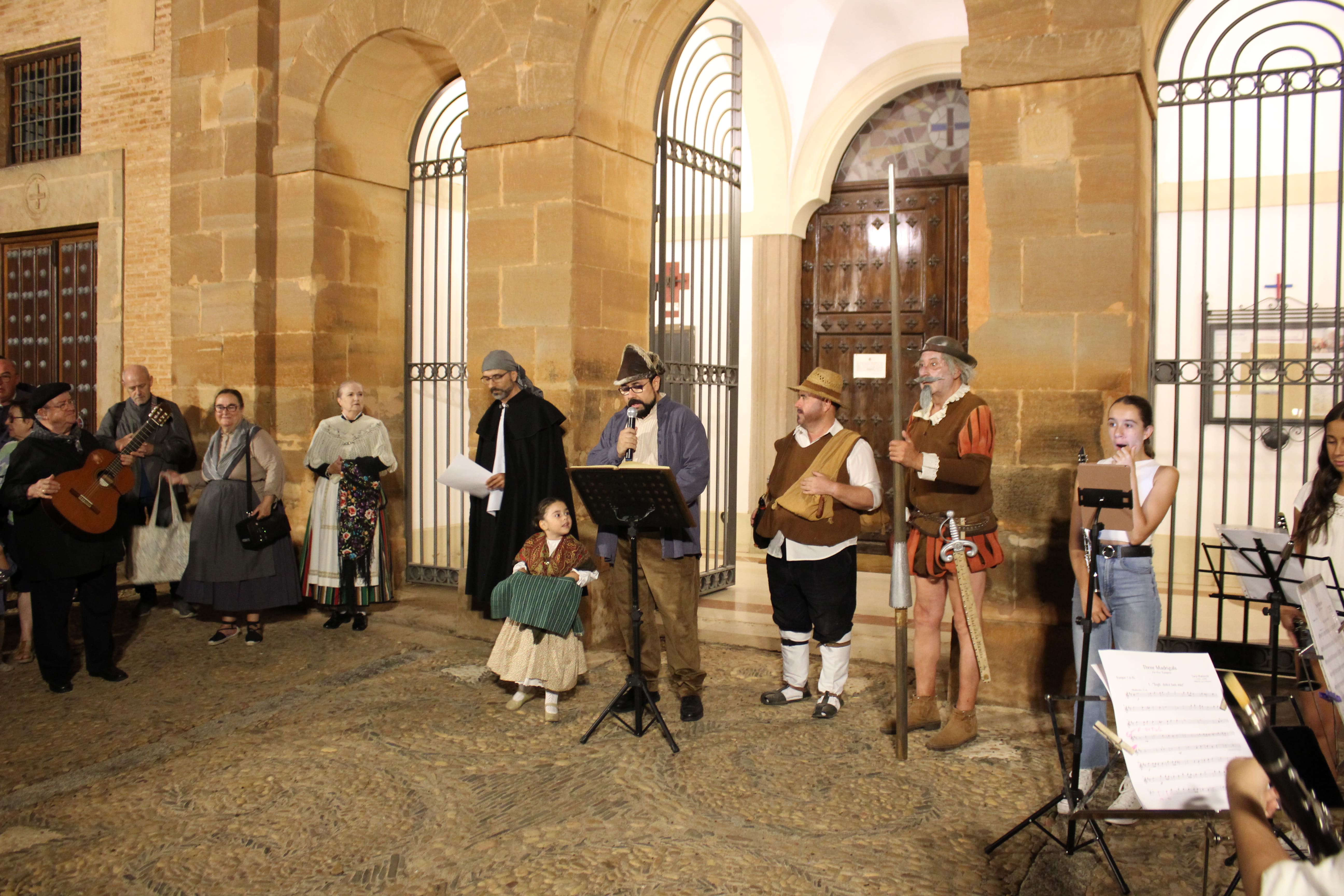 Las palabras de Cervantes vuelven a recorrer los rincones de Villanueva de los Infantes en “Un paseo por el Quijote”