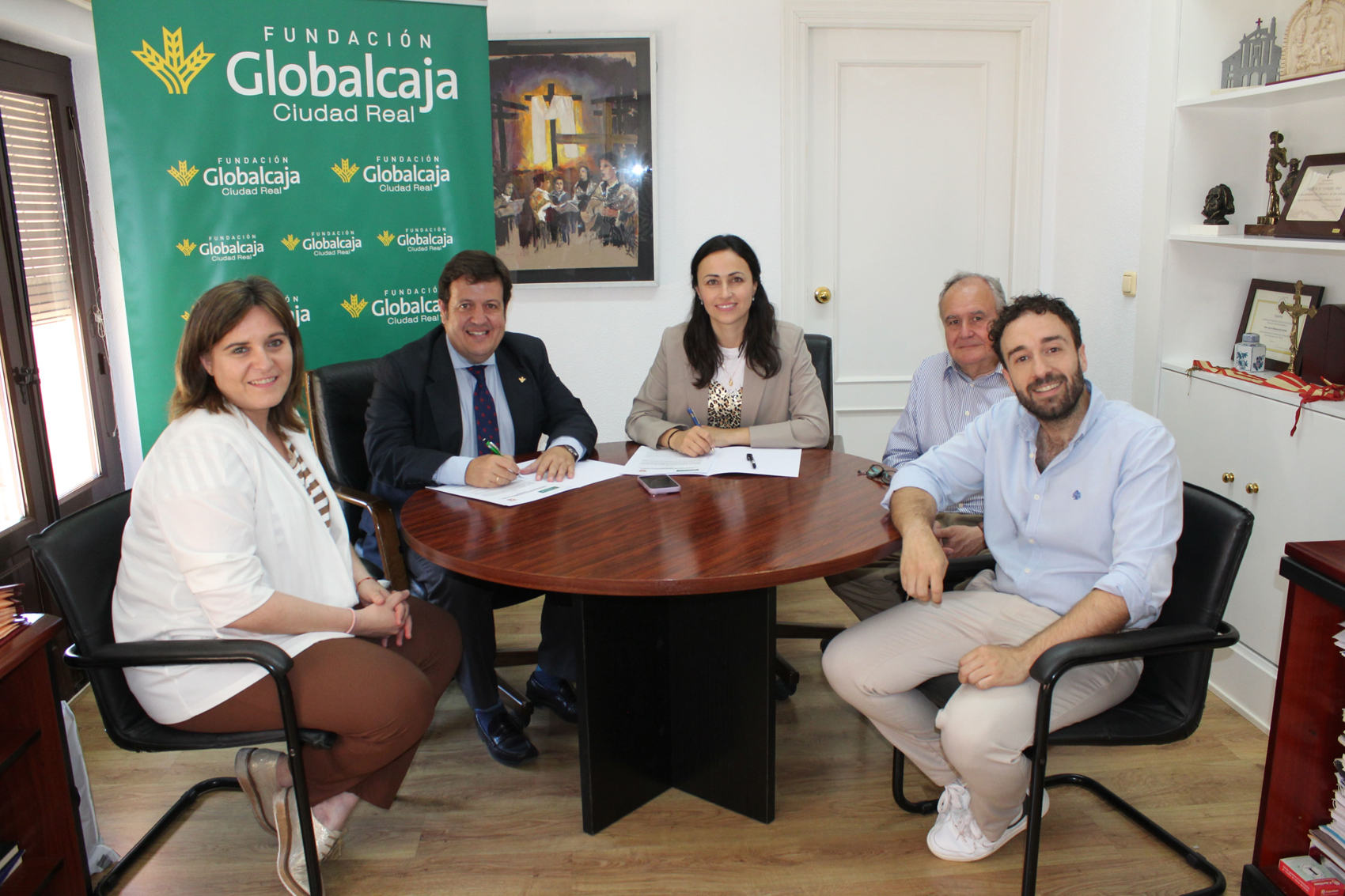 	El Ayuntamiento de Villanueva de los Infantes y Fundación Globalcaja Ciudad Real mantienen su colaboración para el XXII Certamen Nacional de Pintura Rápida