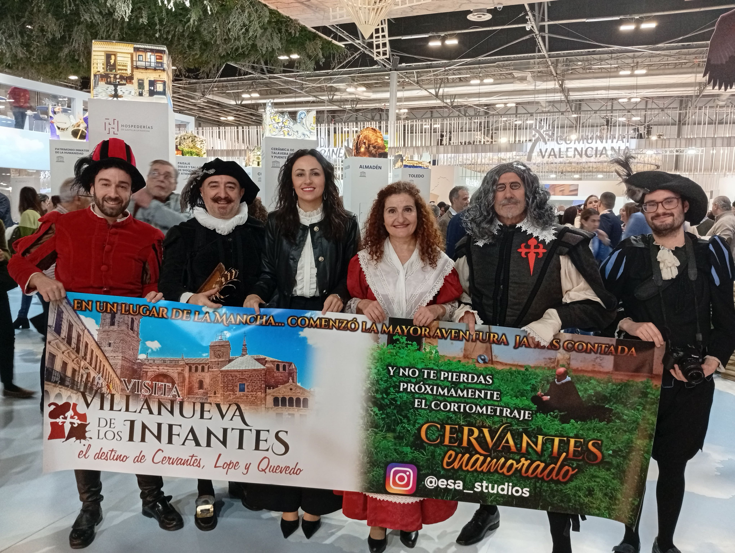 	Villanueva de los Infantes se promociona en FITUR con un video que promociona su historia y su legado literario 