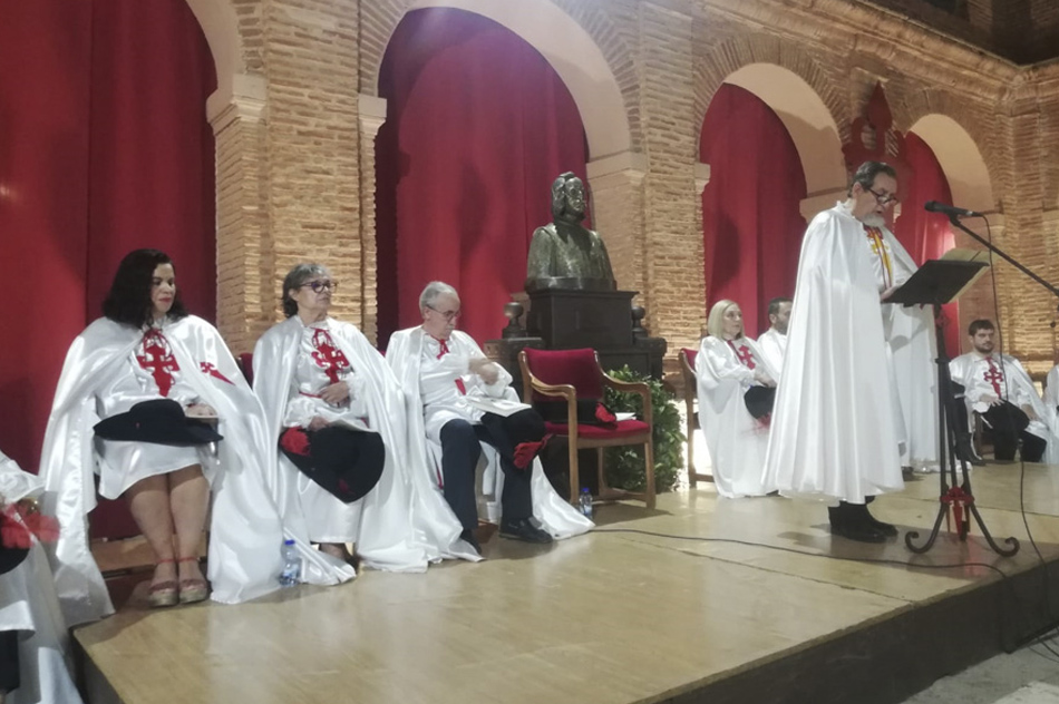Presentación del Libro VI Centenario a cargo de la  Orden Literaria Francisco de Quevedo en Vva. de Los Infantes  