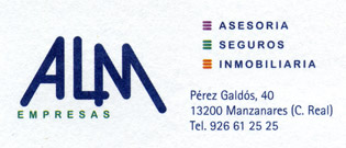 ALM Empresas, patrocinador oficial de los Carnavales 2016 en Manzanares, (Ciudad Real)