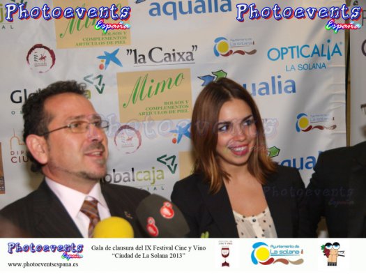 Phtocall Gala de clausura Festival cine y vino La Solana 2013