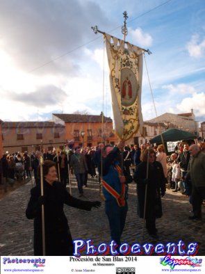 Procesión San Blas 2014 en Manzanares