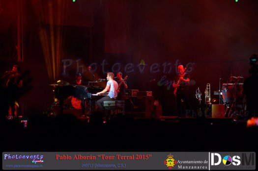 Previo al concierto de Pablo Alboran en Manzanares