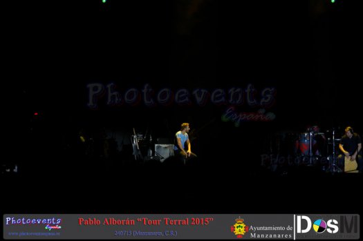 Previo al concierto de Pablo Alboran en Manzanares