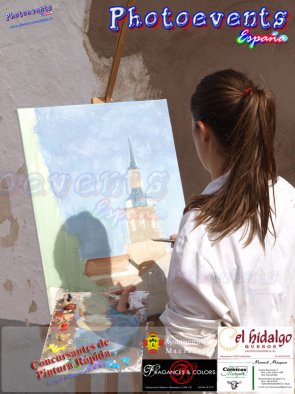 Participantes de pintura rapida_Medievales2015