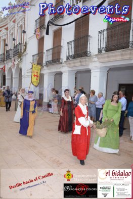 Desfile medieval a Castillo 2015