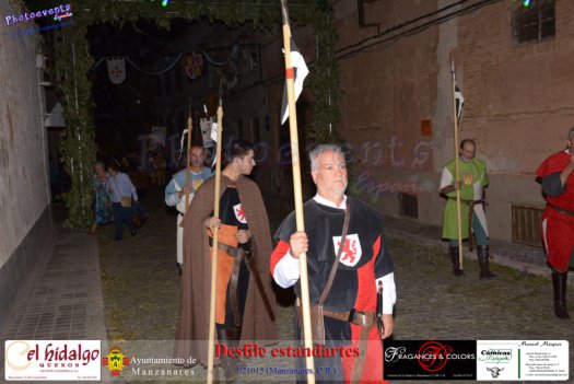 Desfile de estandartes medievales 2015