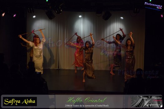 Hafla Oriental, espectaculo de danza arabe fusion