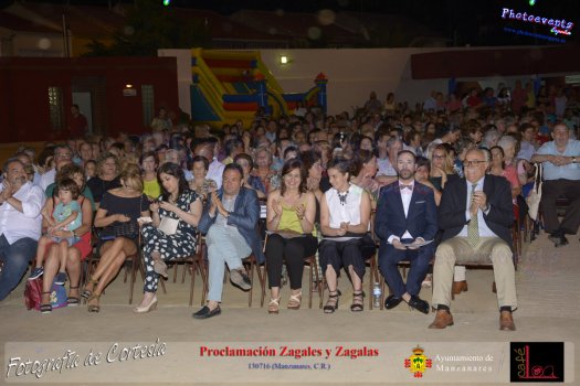 Nombramiento de Zagalas y Zagales Manzanares 2016