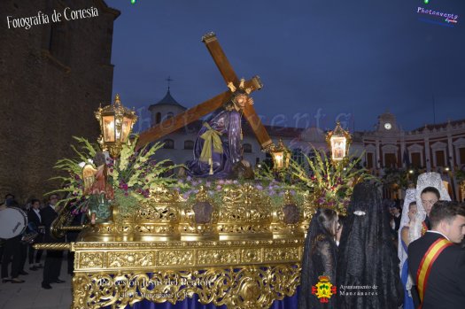 Procesion Jesus del Perdon en fiestas patronales de Manzanares 2017