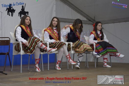 Inauguracion Fiestas Divina Pastora 2017