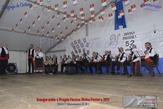 Inauguracion Fiestas Divina Pastora 2017