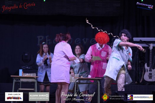 Pregon de Carnaval en Manzanares 2017