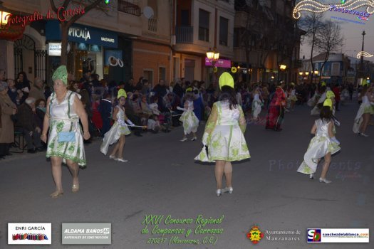 Concurso regional de Comparsas y Carrozas en los Carnavales 2017 de Manzanares