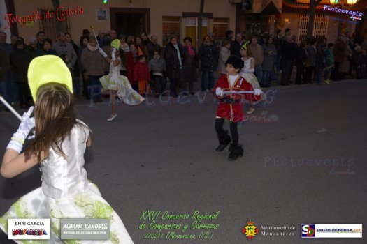Concurso regional de Comparsas y Carrozas en los Carnavales 2017 de Manzanares