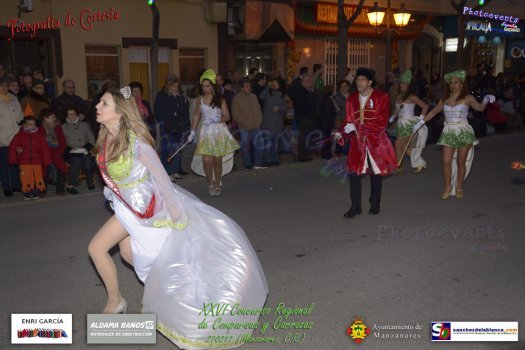 Concurso regional de Comparsas y Carrozas en los Carnavales 2017 de Manzanares