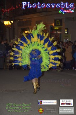 Concurso regional de Comparsas y Carrozas en los Carnavales 2017 de Manzanares