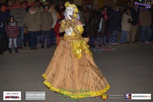 Concurso regional de Comparsas y Carrozas en los Carnavales 2017 de Manzanares