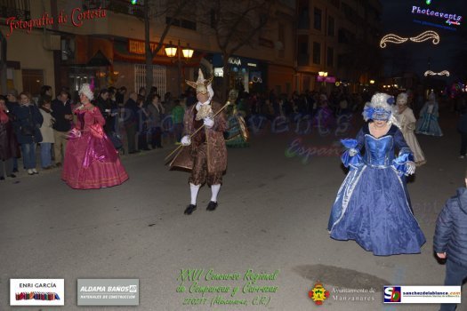 Concurso regional de Comparsas y Carrozas en los Carnavales 2017 de Manzanares
