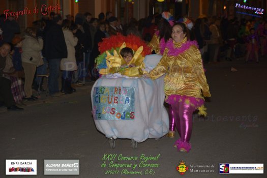 Concurso regional de Comparsas y Carrozas en los Carnavales 2017 de Manzanares
