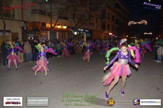Concurso regional de Comparsas y Carrozas en los Carnavales 2017 de Manzanares