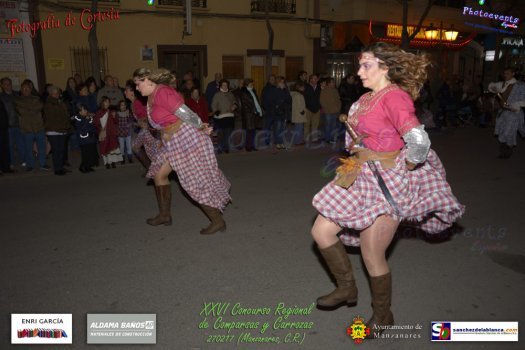 Concurso regional de Comparsas y Carrozas en los Carnavales 2017 de Manzanares