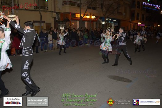 Concurso regional de Comparsas y Carrozas en los Carnavales 2017 de Manzanares