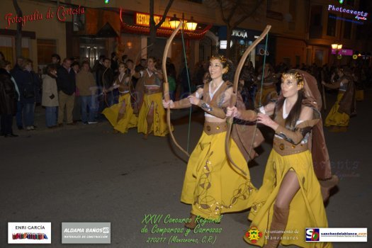 Concurso regional de Comparsas y Carrozas en los Carnavales 2017 de Manzanares