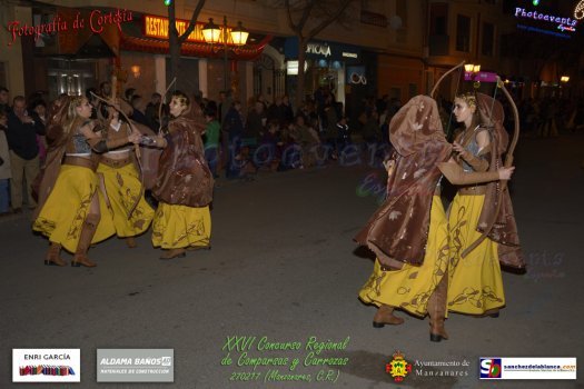 Concurso regional de Comparsas y Carrozas en los Carnavales 2017 de Manzanares