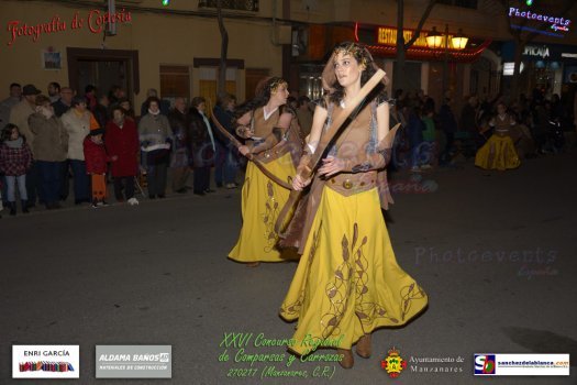 Concurso regional de Comparsas y Carrozas en los Carnavales 2017 de Manzanares