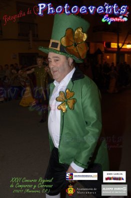 Concurso regional de Comparsas y Carrozas en los Carnavales 2017 de Manzanares