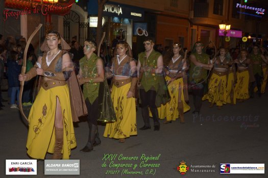 Concurso regional de Comparsas y Carrozas en los Carnavales 2017 de Manzanares