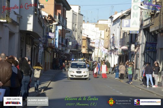 Entierro de la Sardina en Manzanares 2017