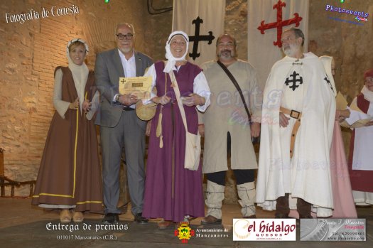 Entrega de premios y clausura de Medievales 2017 en Manzanares